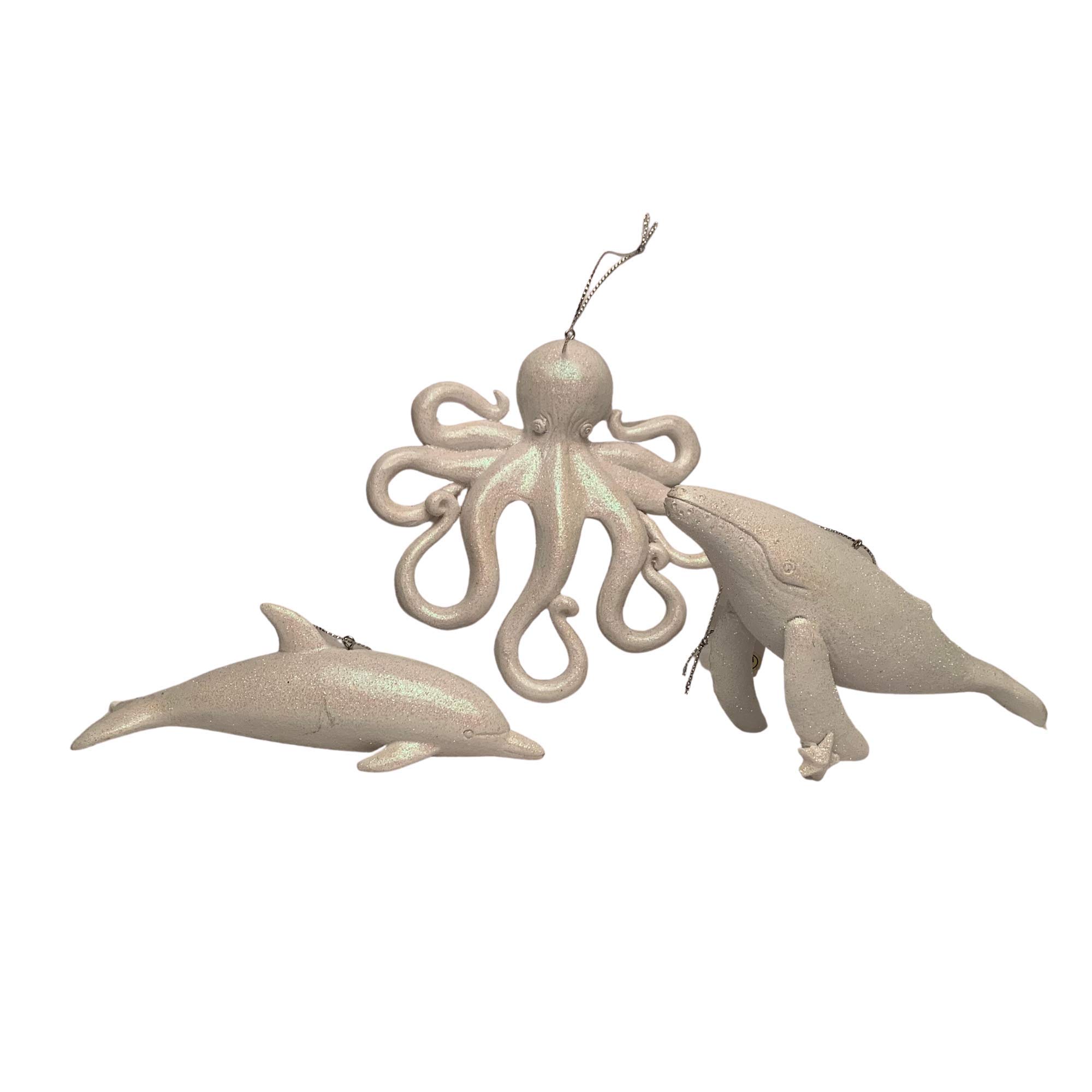 Amazon.co.jp: OHIO WHOLESALE, INC. 海の生き物オーナメント 3個