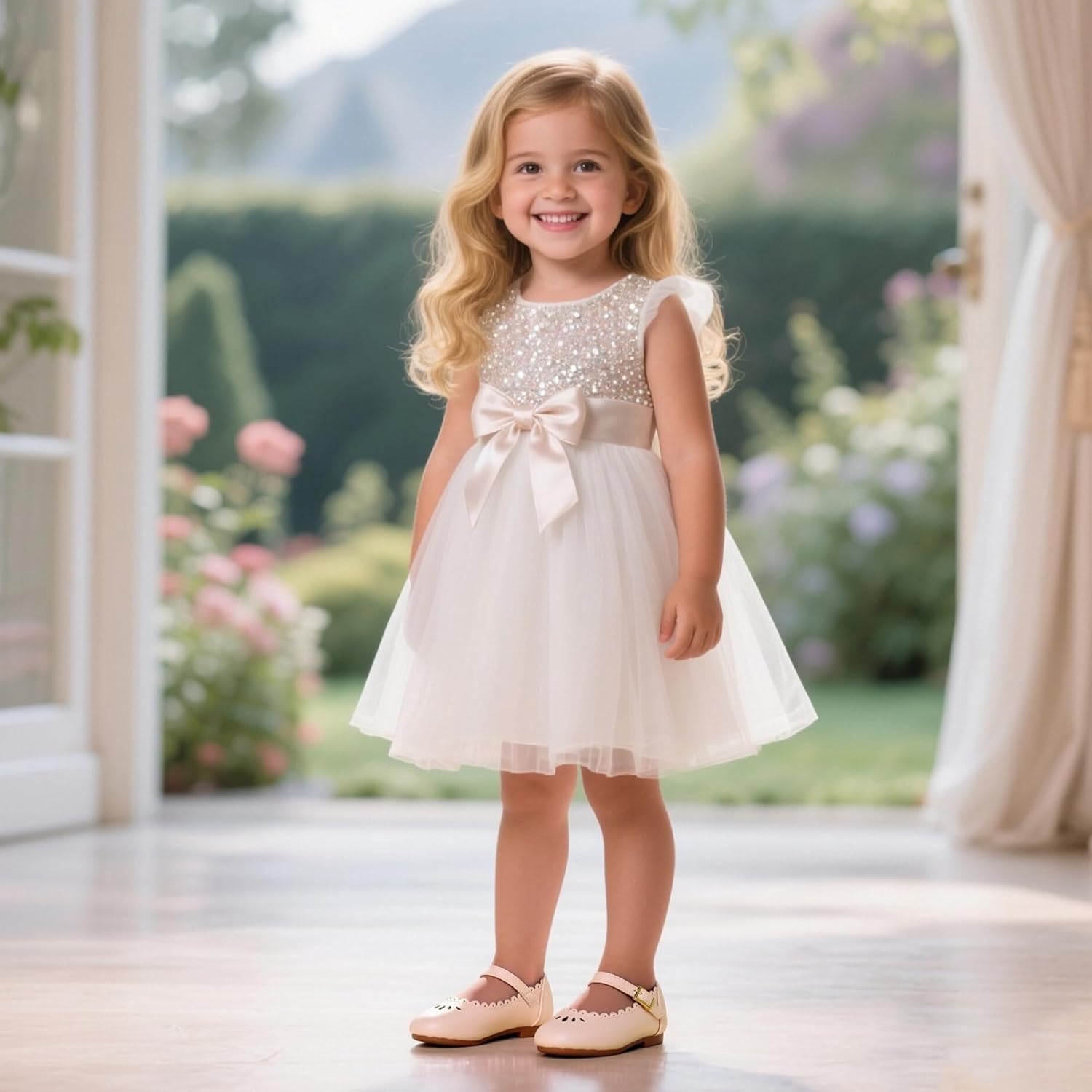 THEE BRON Toddler Mary Janes | Arch Support Leather Dress Shoes | Birthday Party Flats - Image 9