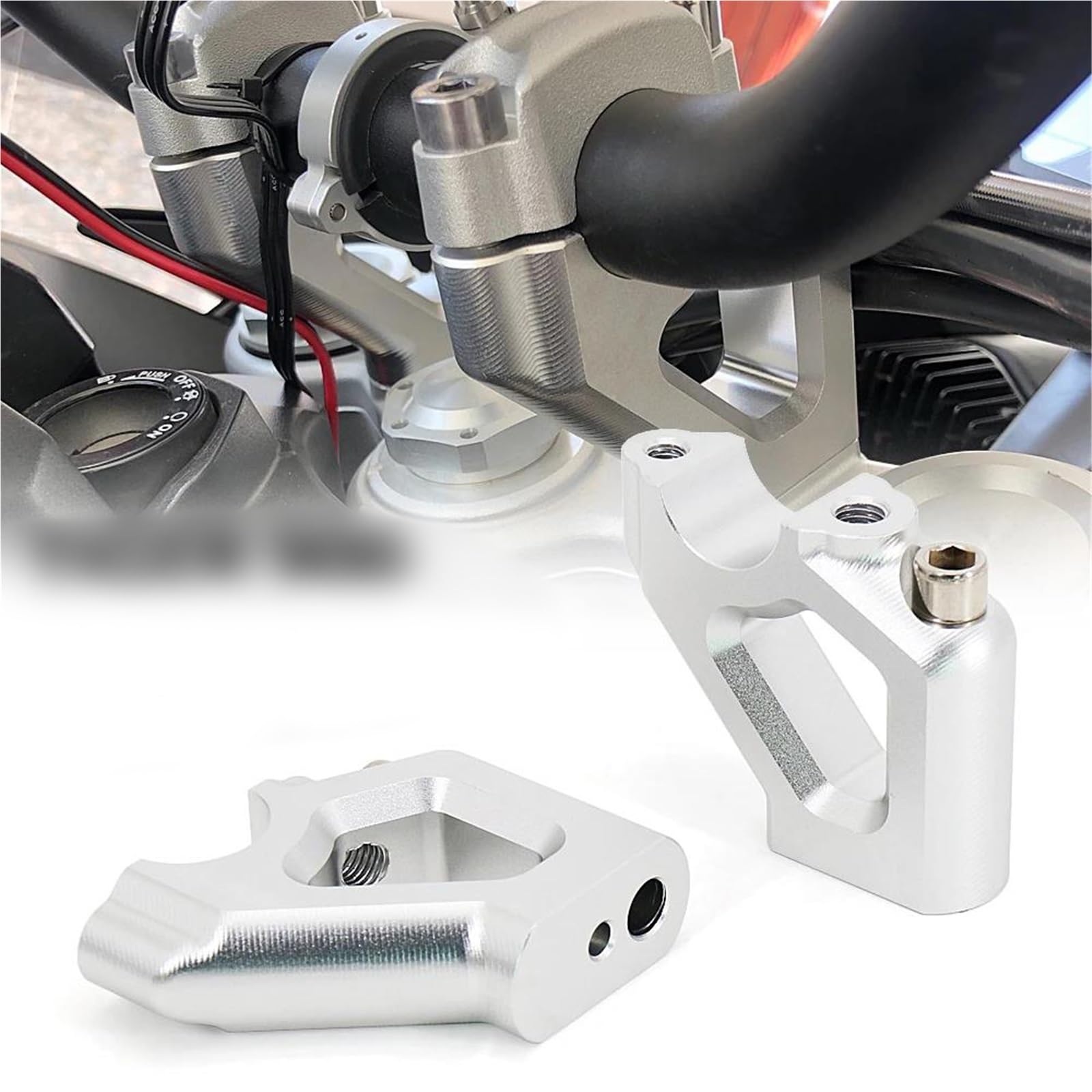 Rehausseur de guidon moto Tiger 850 Sport adaptateur pince rehaussement Tiger 900 Rally 2020 2021