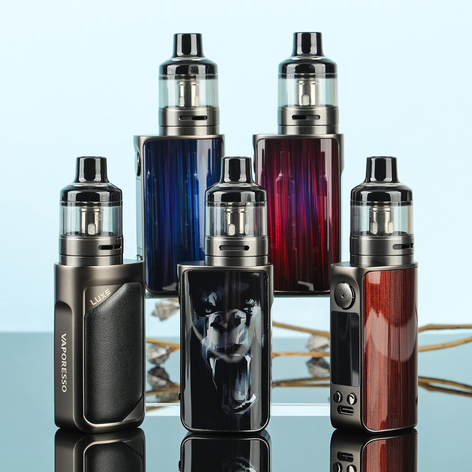 Vaporesso LUXE 80 Pod Kit 2500mAh Sans Nicotine et Tabac (Bleu) : Amazon.fr:  High-Tech
