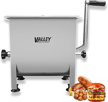 Manual Meat Mixer for Sausage 4.2 Gallon/18LBS Capacity