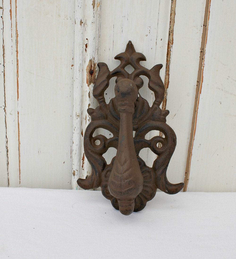 Door Knocker/Vintage/Vintage Door Knocker/French Door Knocker/French/Cast Iron