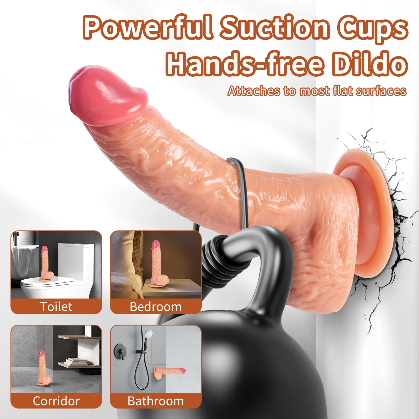 Amazon.com: YIEZEH Strap on Dildo Realistic with Wearable Harness Anal Sex  Toy for Women or Lesbian 7.6 Inches with Suction Cup G Spot Vibrator  Clitoral Stimulator Adult Toys : Health & Household