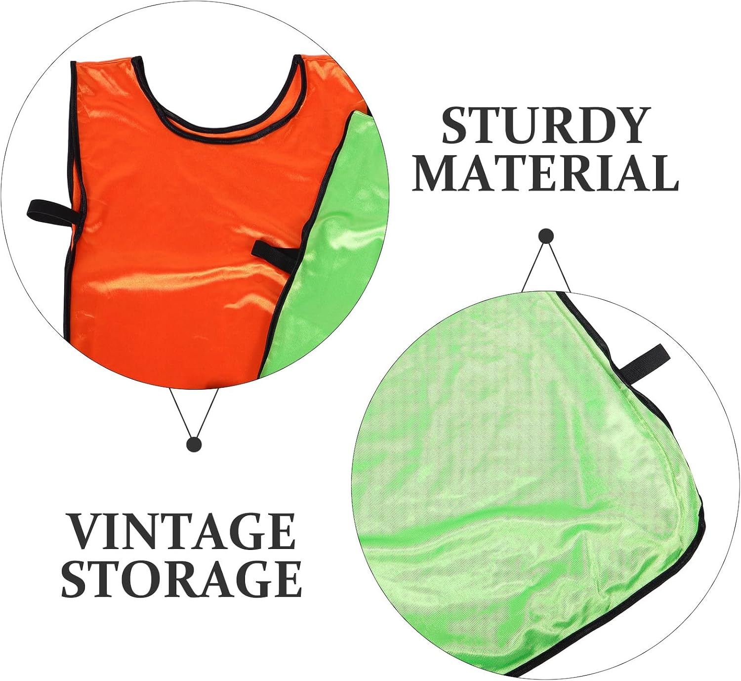 6pcs Soccer Training Vests Pinnies Mesh Jerseys for Adults and Youth, Xl Orange and Grass Green, Lightweight Team Practice Gear for Football and Basketball Scrimmage