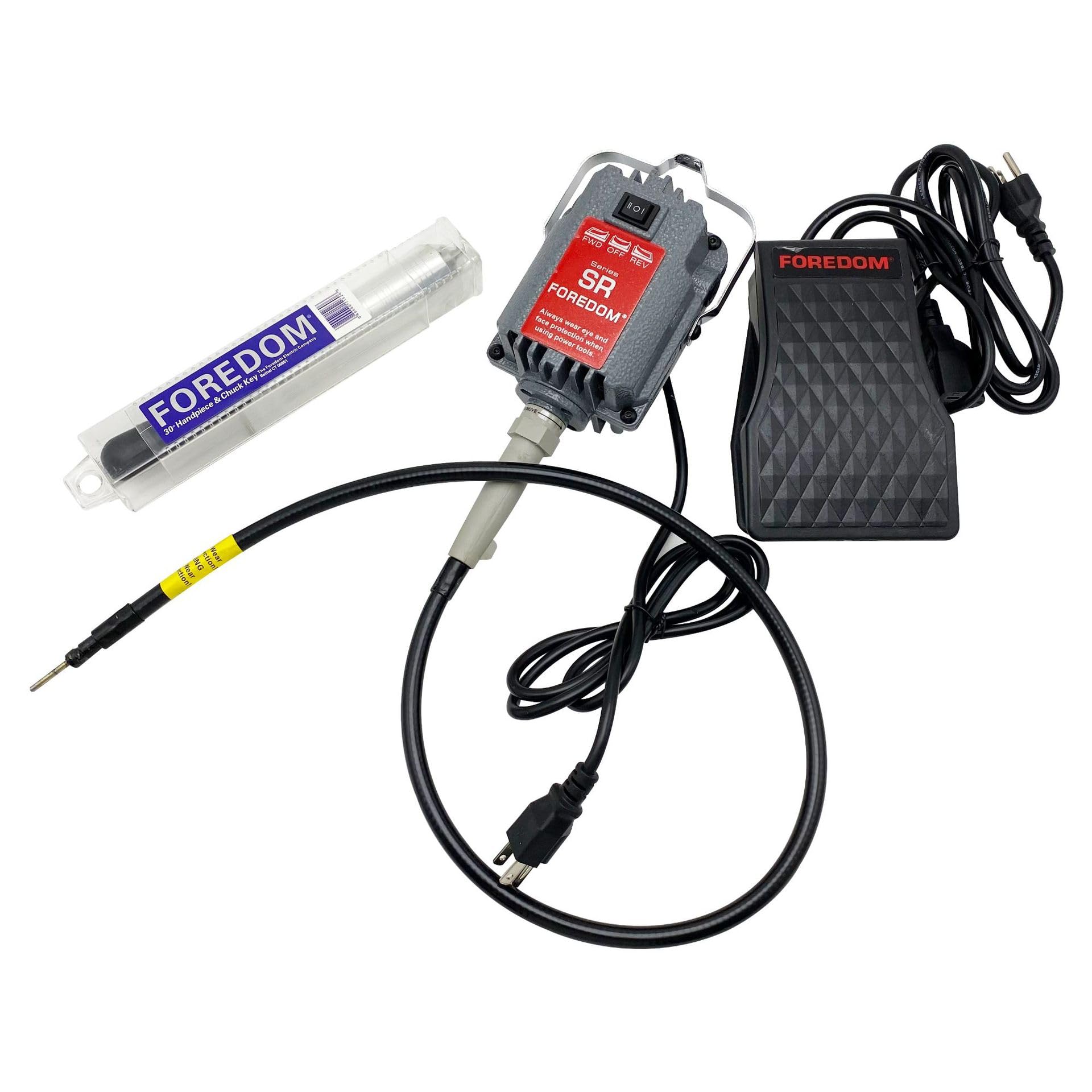 FOREDOM SR モデル 電動ツール 110V 18,000 RPM Foredom SR Flex Shaft, 115v 1/6 hp 18,000 Max. RPM - Amazon.com