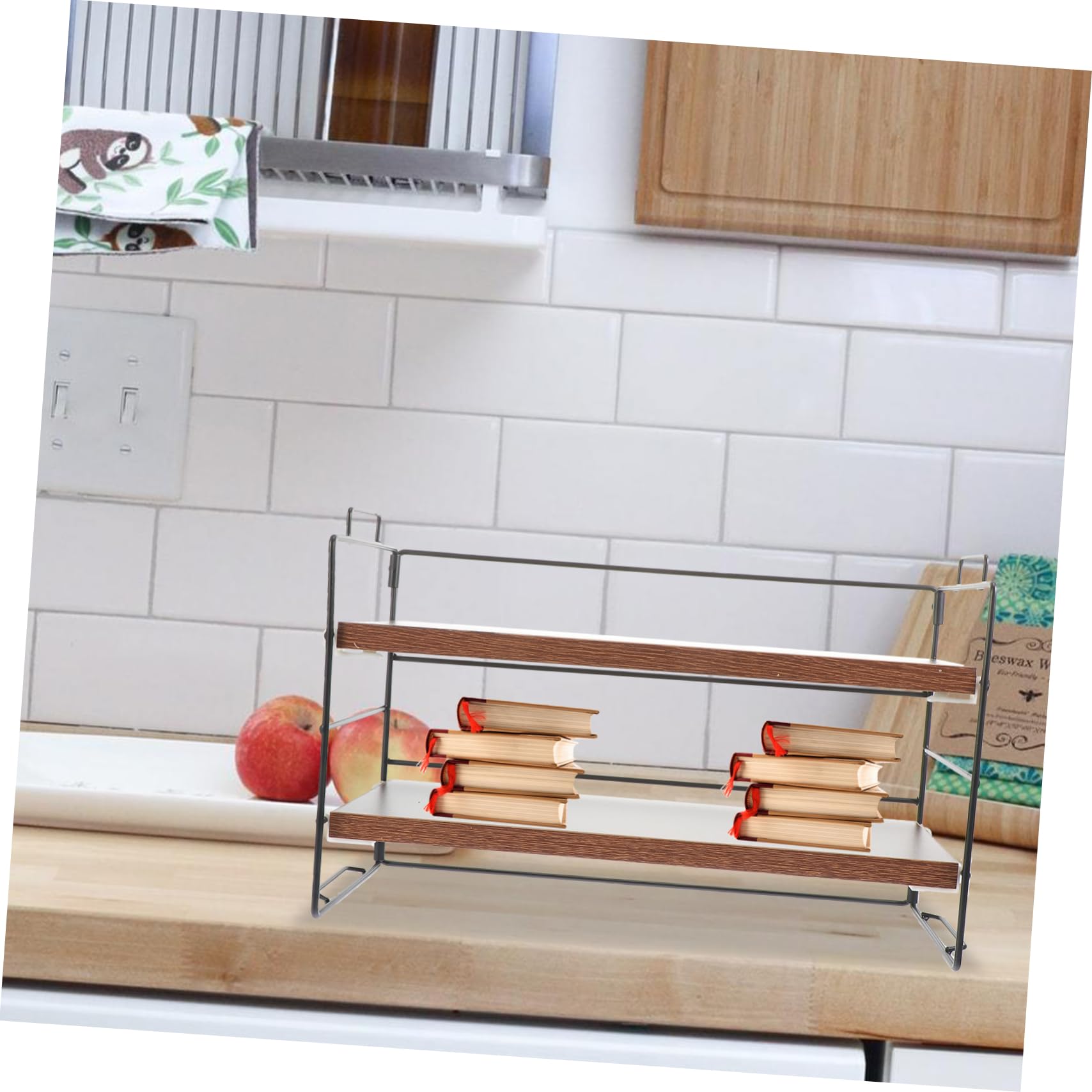 SEWACC Étagère De Rangement Simple Pour Bureau Maison Et Organisation De Documents Cosmétiques Et Articles Divers