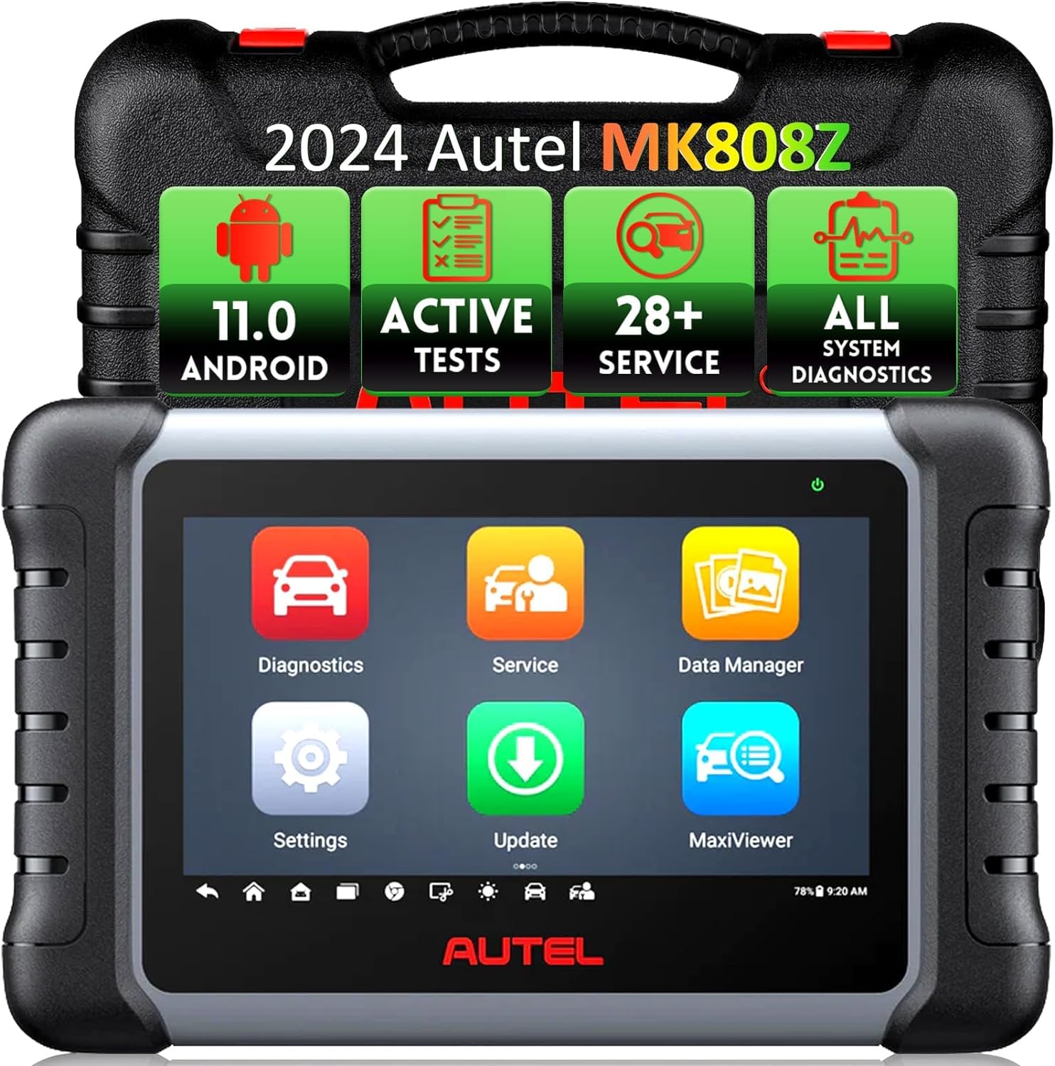 Amazon.com: Autel Scanner MaxiCOM MK808Z - Android 11 & Bi