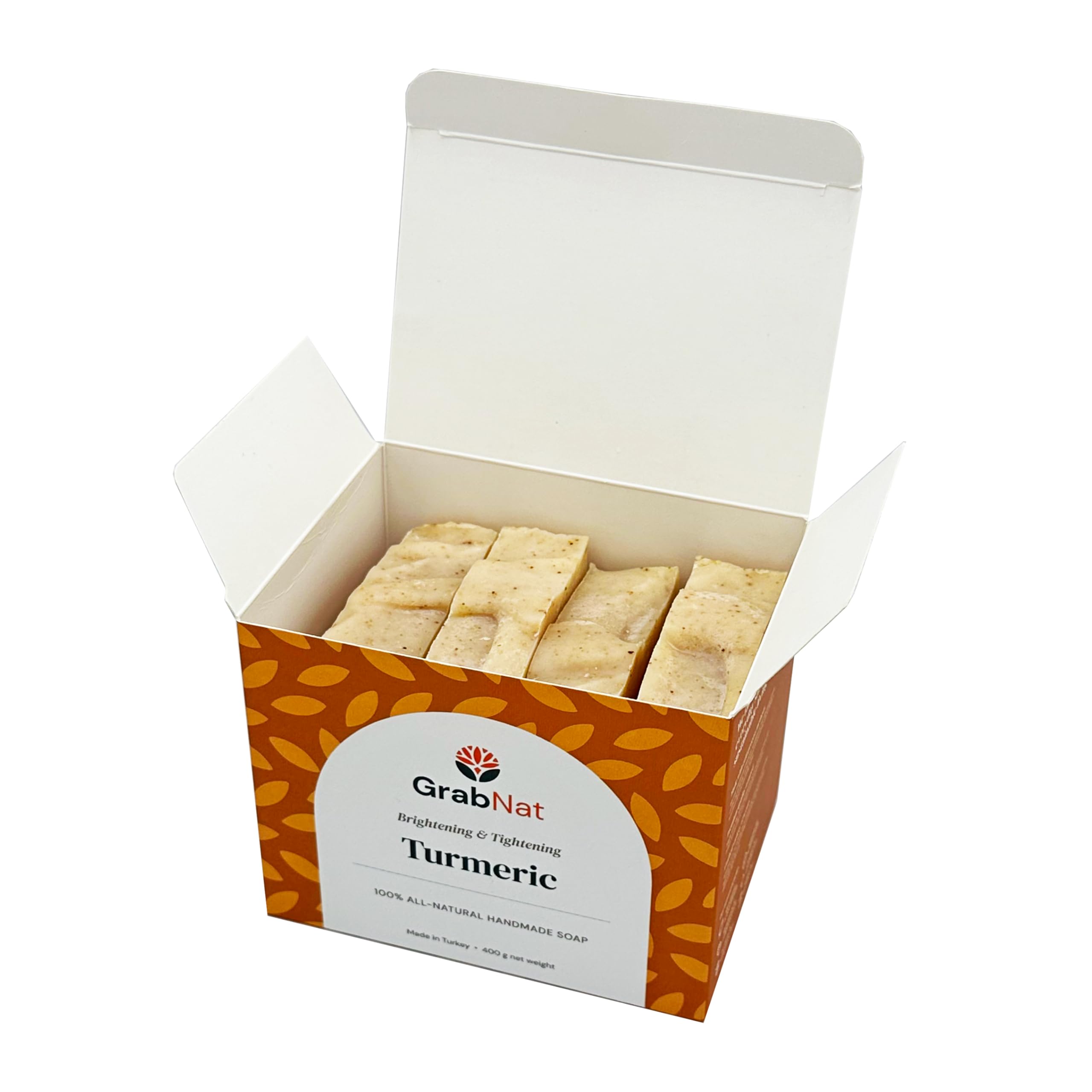 Savon Au Curcuma 100% Naturel - 100g Qualité Extra | Produit Bio, Hydratant Et Apaisant Pour Le Corps Et Le Visage