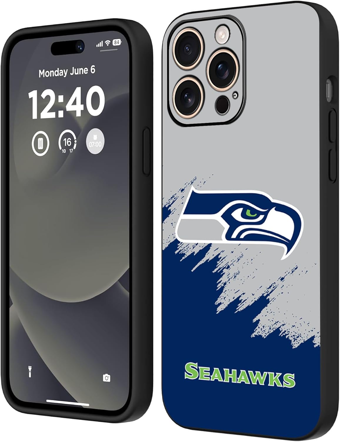 fit Cowboys for iPhone 16 Case, [Full Camera Protection][Screen Protector] Silicone Shockproof Protective Phone Case for iPhone 16 6.1",