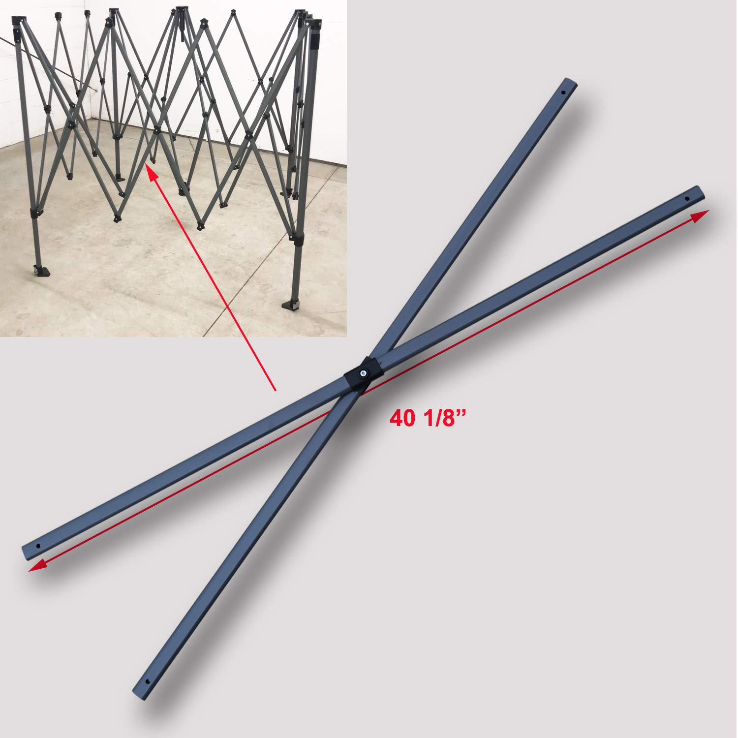 Quest 10x10 Quick Lift 10' x 10' Straight Leg Canopy Middle Truss Bars Replacement Parts Repair