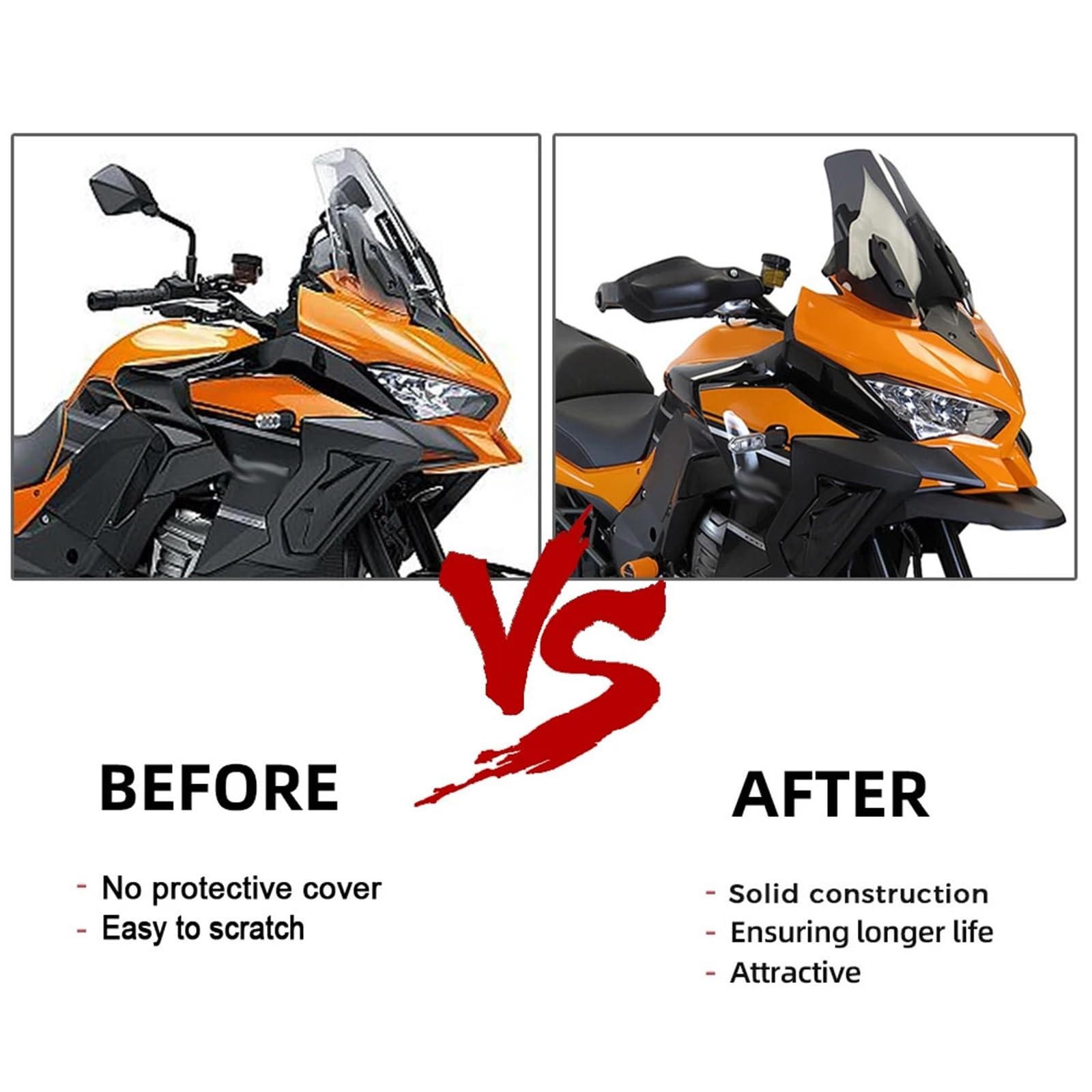 Für Kawasaki Für Versys 1000 SE S 2021 2020 2019 Motorrad Vordere Schnabel Verkleidung Verlängerung Rad Extender Abdeckung