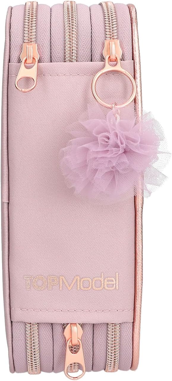 Depesche TOPModel Viva Violet 13292 フィルド 3コンパートメント ペンシルケース パープル モデ