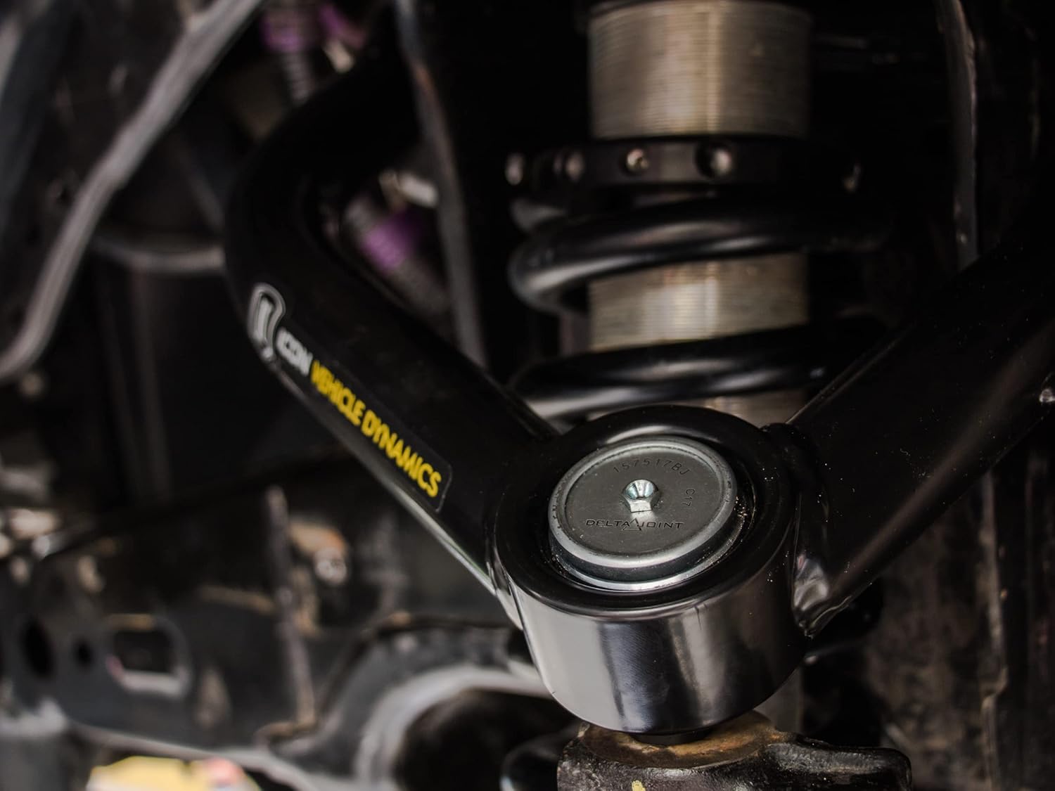 ICON Delta Joint Kit, Compatible with 2005-Up Toyo Tacoma/07-21 Tundra/16-Up Nissaan Titan XD/19-Up GENEMOTO 1500, 614550