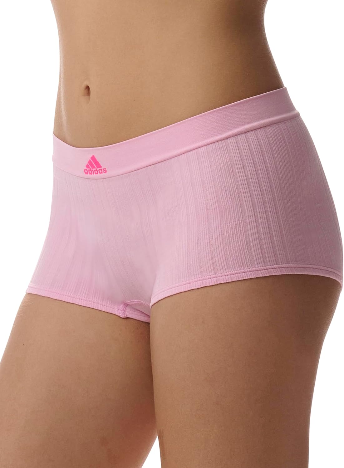adidas womens Seamless Boyshort Underwear Multipack