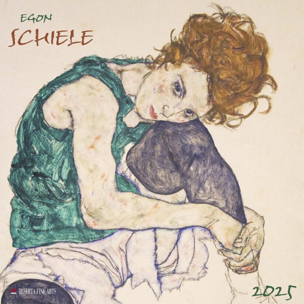 Egon Schiele 2025: Kalender 2025 (Tushita Fine Arts)