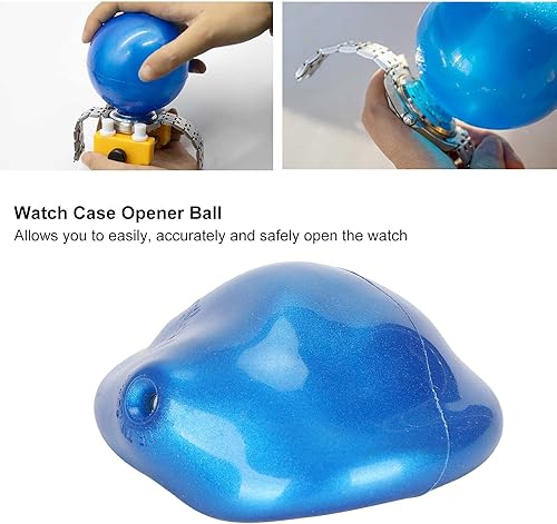 Miniatura 4 de plplaaoo Rubber Watch Case Opener Ball, Professional Watch Case Opener, Watch Case Opener Ball, Watch Back Cover Opening Friction Ball Repair Tool,