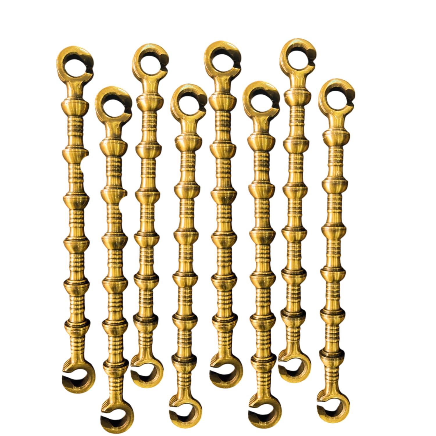 Trendy Creation HUB16 mm with 12 Inch Georgian Design Golden Brass Heavy Duty Hangning Hooks Swing Chain Link Road Jhula A... - Review, Price and Buying Guide
