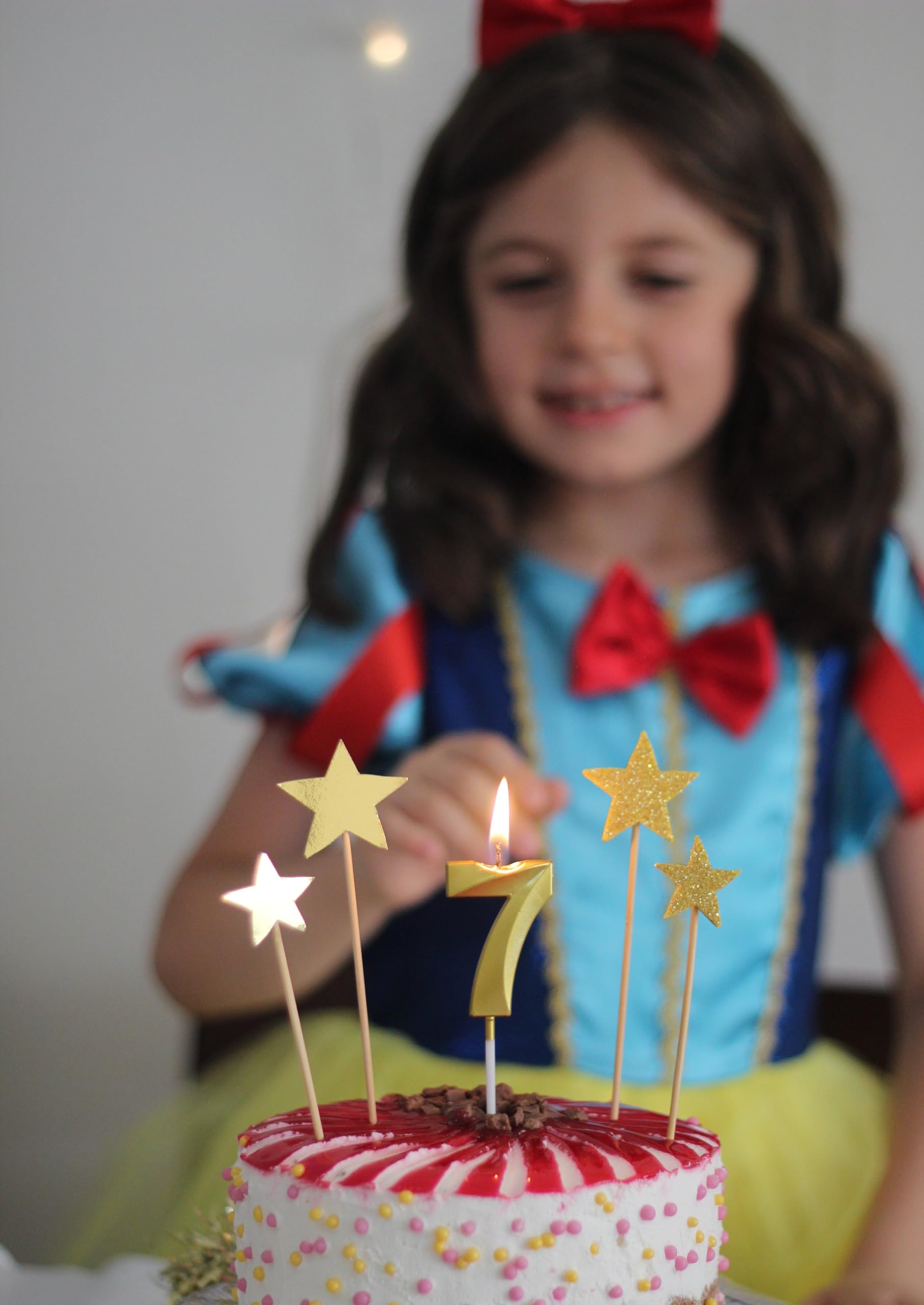 Bougies De Gâteau En Forme De Chifes Joyeux Anniversaire, En