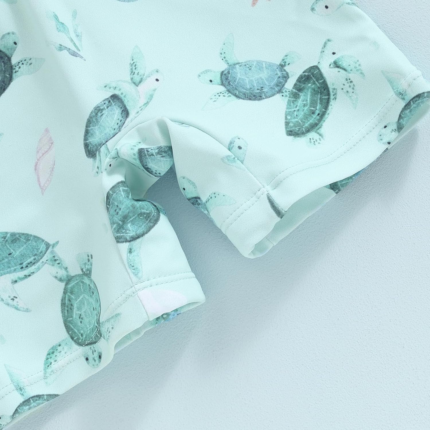 Toddler Infant Baby Boys Swimsuit Kids Rash Guard One Piece Newborn Zipper Bathing Suit Swimwear with Hat - Image 5