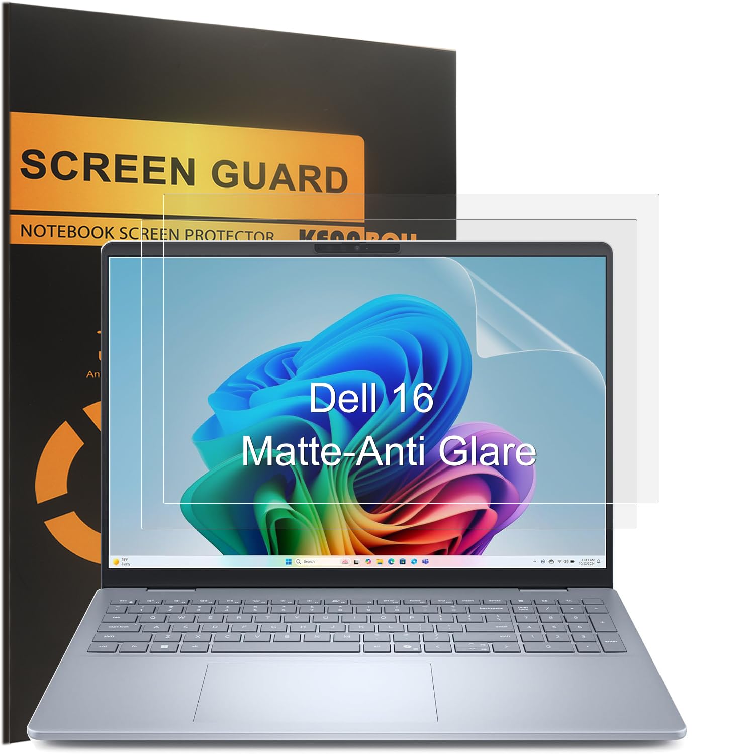 KEANBOLL 3 Pack Matte Anti-Glare Screen Protector for Dell 16, Dell Pro 16, Dell Pro 16 Plus, Dell Pro Max 16 16-Inch Laptop,(Not suitable for Dell 16 Plus 2-in-1)