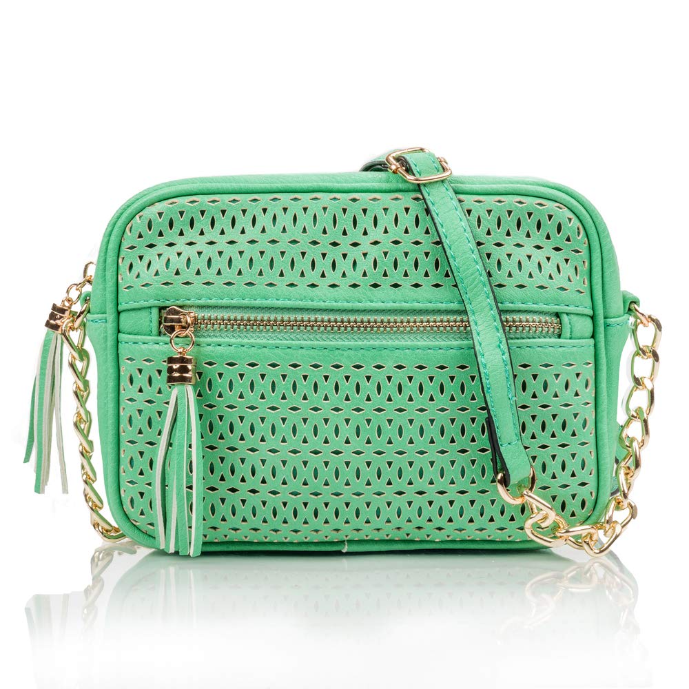 eBigValue Women's Designer Textured Handbag, Evening Bag, Shoulder Bag with Adjustable Shoulder Strap