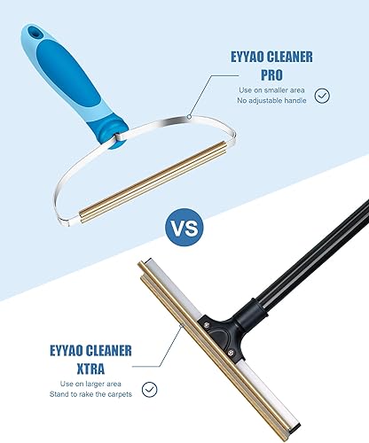 Miniatura 7 de Removedor de pelo de perro para sofá 3 unidades removedor de pelo de perro y gato reutilizable rascador de alfombras y cepillo para alfombra manta