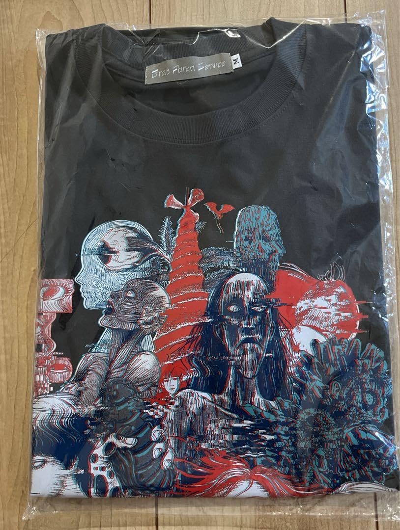 Amazon.co.jp: 伊藤潤二展 誘惑 Tシャ 怪異 Mサイズ グッズ : おもちゃ