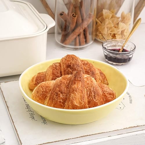 Miniatura 7 de Stone lain Elena - Juego de platos de cerámica, 4 cuencos, azul, menta, rosa, amarillo