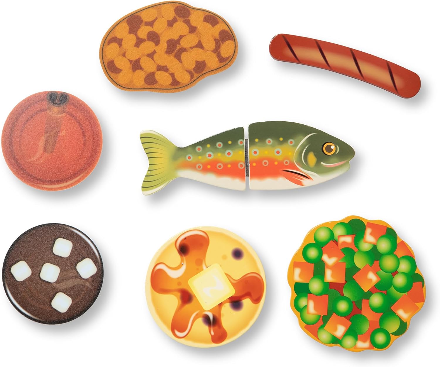 Melissa & Doug Let’s Explore Camp Stove Play Set – 24 Pieces - FSC Certified