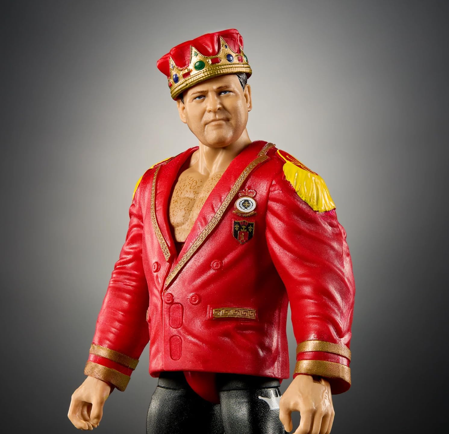 WWE Monday Night War Elite Collection Jerry "The King" Lawler Action Figure & Accessories 6-Inch Set