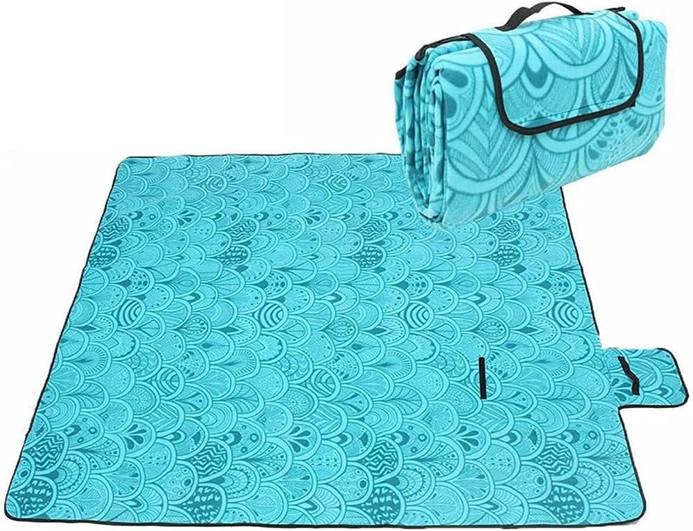 Outdoor Picnic Blanket Waterproof Beach Blanket Portable Picnic Blanket Multifunctional Picnic Mat Suitable for Daily Use in Picnic Camping Great for picnics, Beaches, RVs and outings