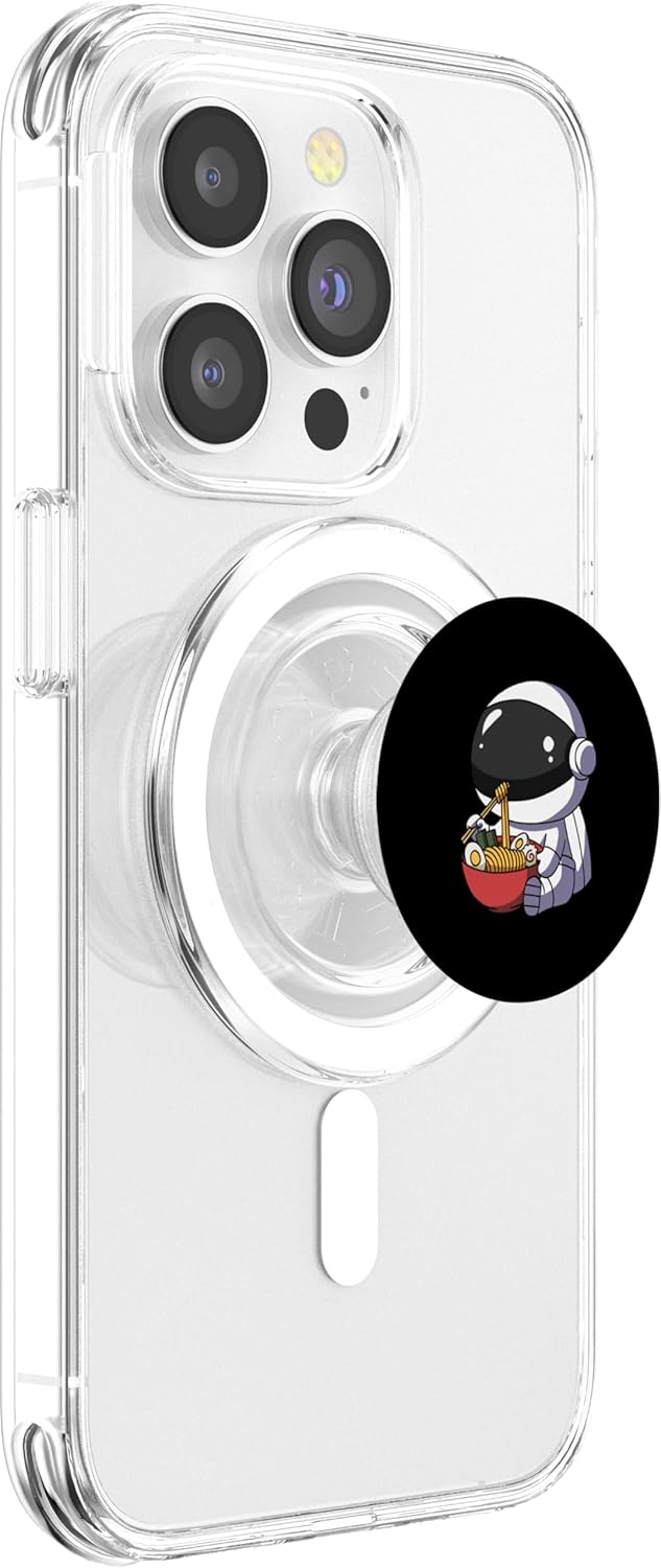 Kawaii Anime Astronaut Asian Noodles Japanese Ramen PopSockets PopGrip for MagSafe