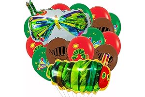 Hungry Caterpillar Party Balloon Set