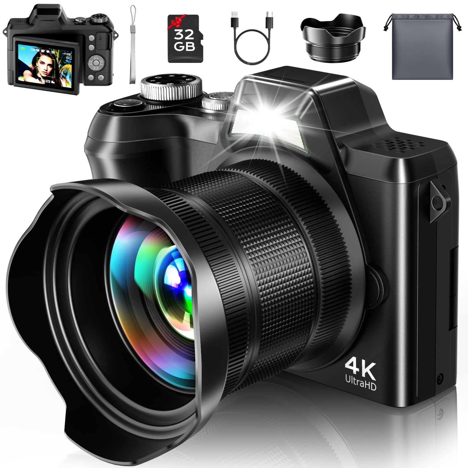 Frenitt 4K Digital Camera