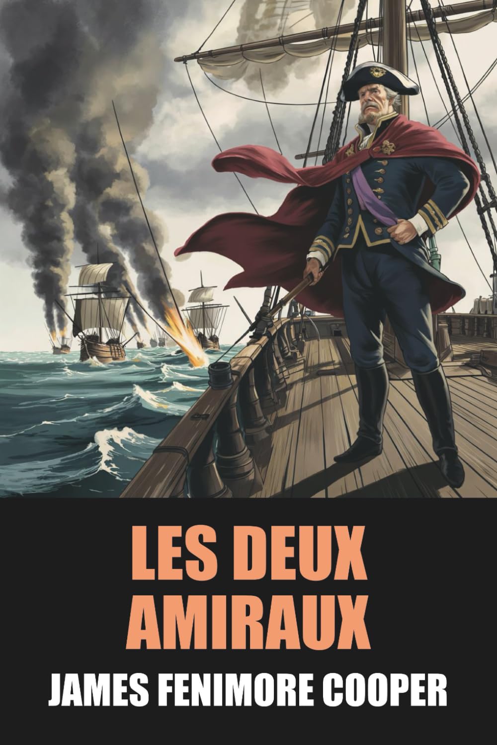 Les Deux Amiraux de James Fenimore Cooper - Édition Originale et Intégrale avec biographie de l'auteur