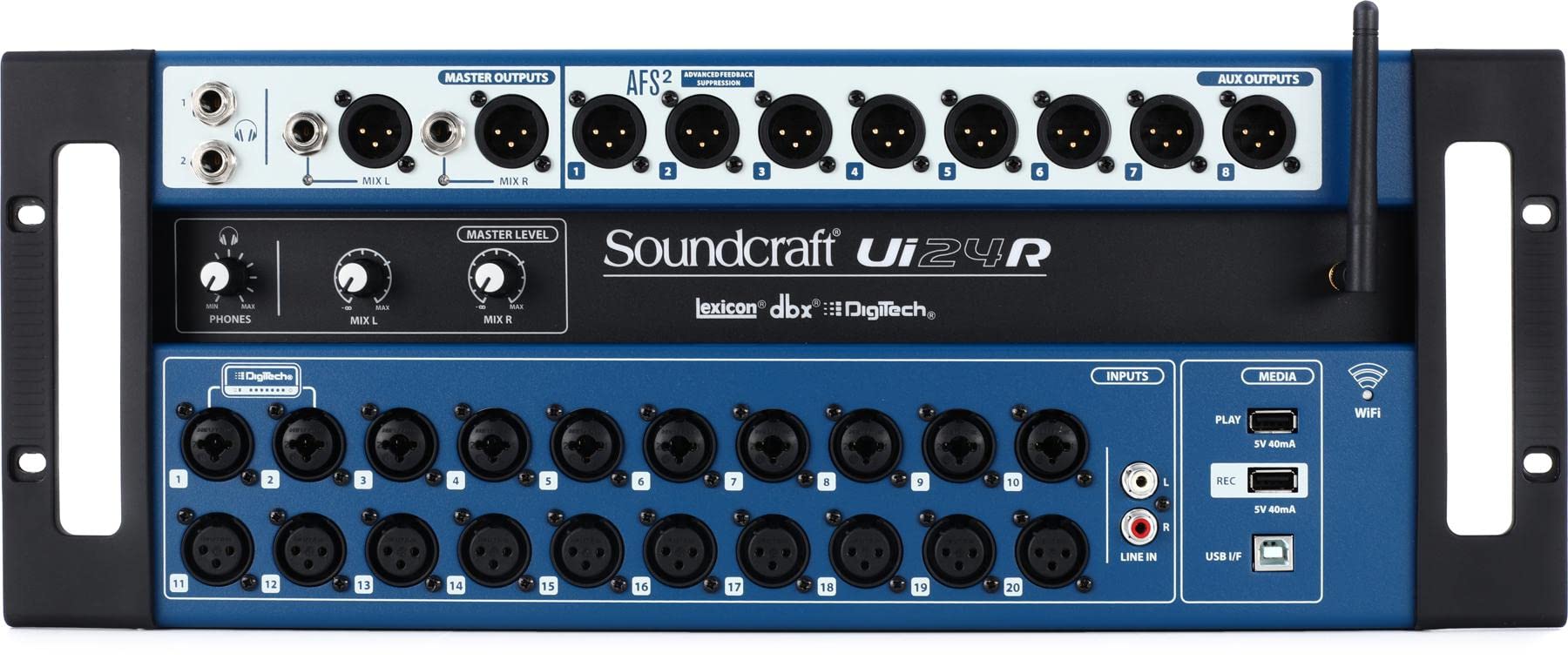 Soundcraft Ui24R 24-channel Remote-controlled Digital Mixer