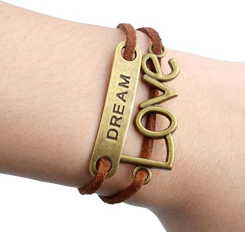 Miniatura 7 de Aylifu Encantos de conector de palabras, Metal Plata, No es una piedra preciosa