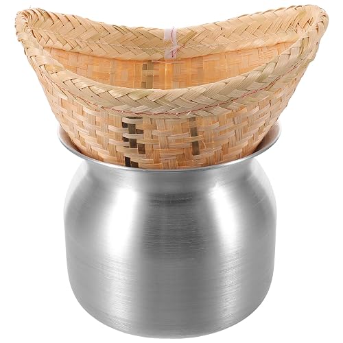 Zerodeko 1 ensemble cuiseur vapeur à riz gluant avec panier,