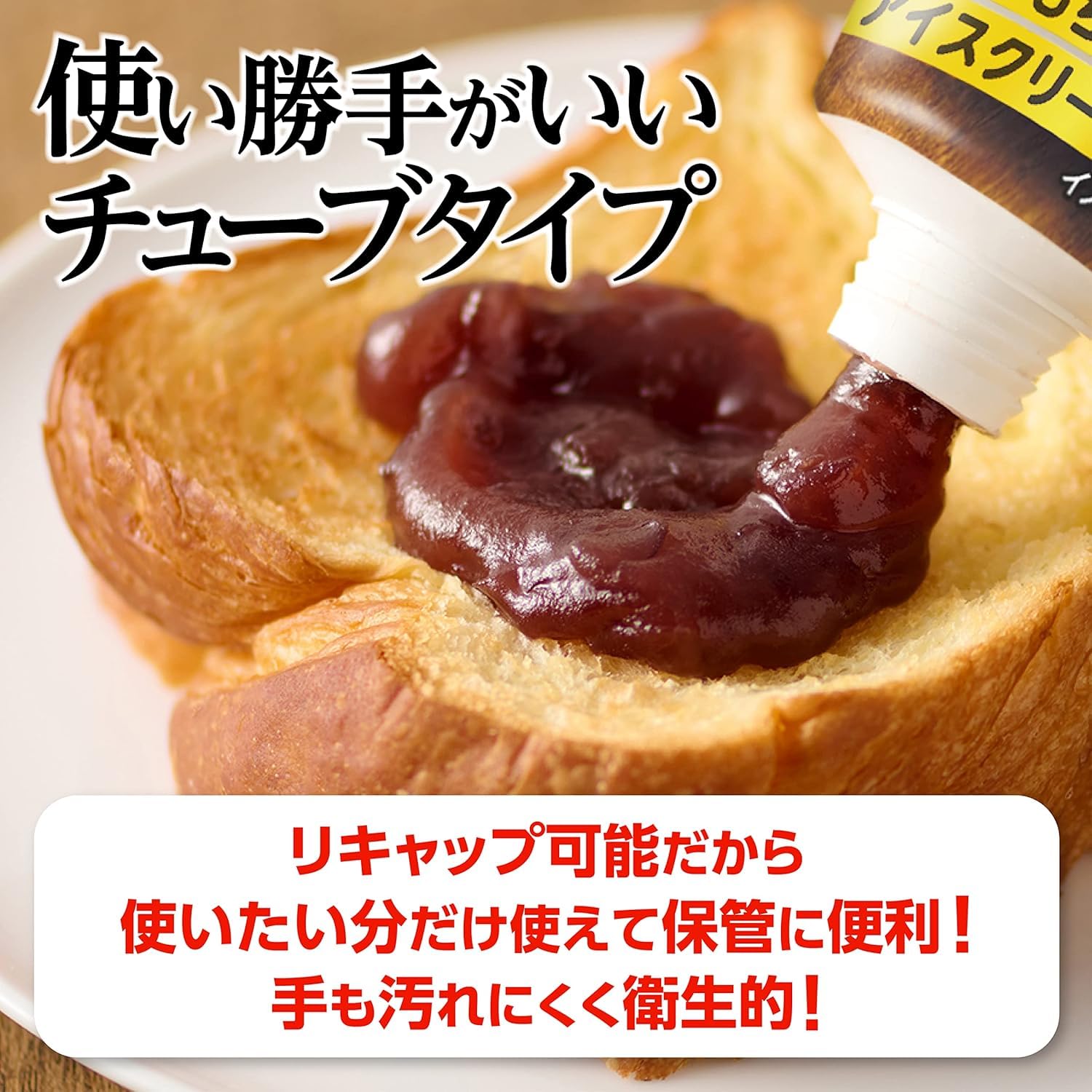 こしあんつぶ❣️クリーム2個 Amazon | こしあん つぶあん あんバタートッピング 130g チューブ