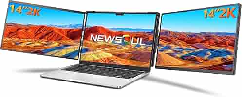 Amazon.co.jp: 2K デュアルディスプレイ Newsoul 14インチ