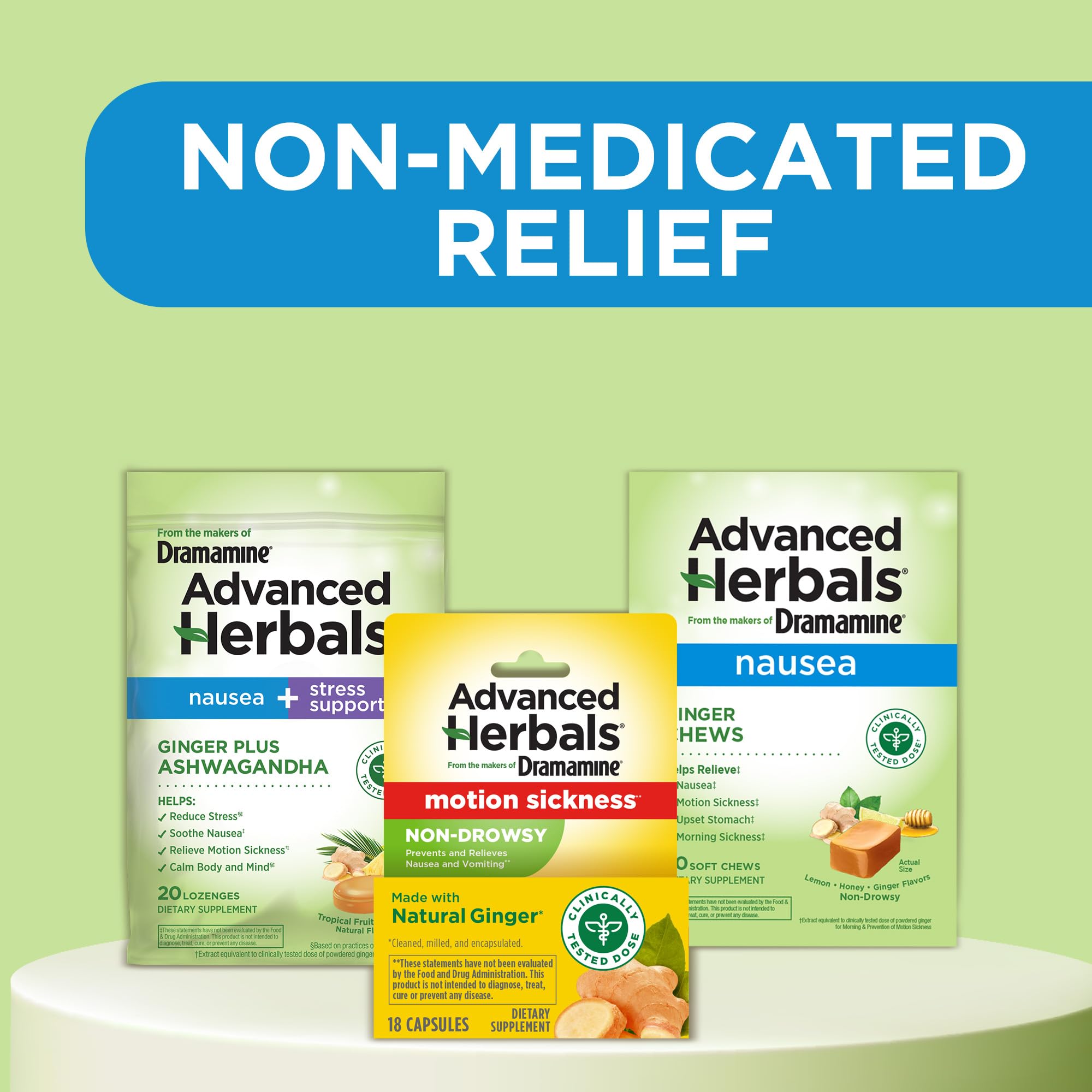 Advanced Herbals Ginger Chews for Nausea Relief, 20 Count — Amazon image 5