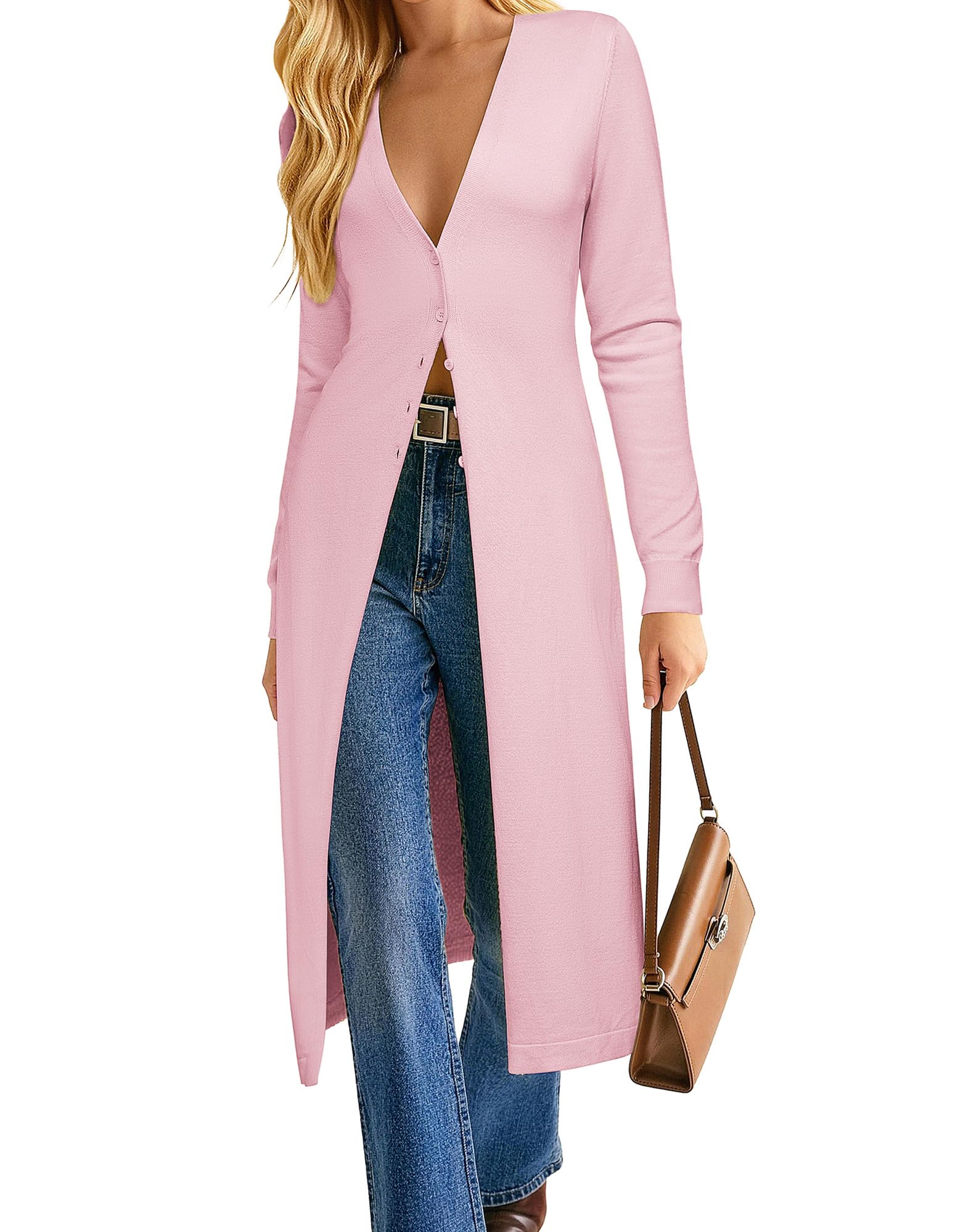 GRACE KARIN Long Duster Cardigan