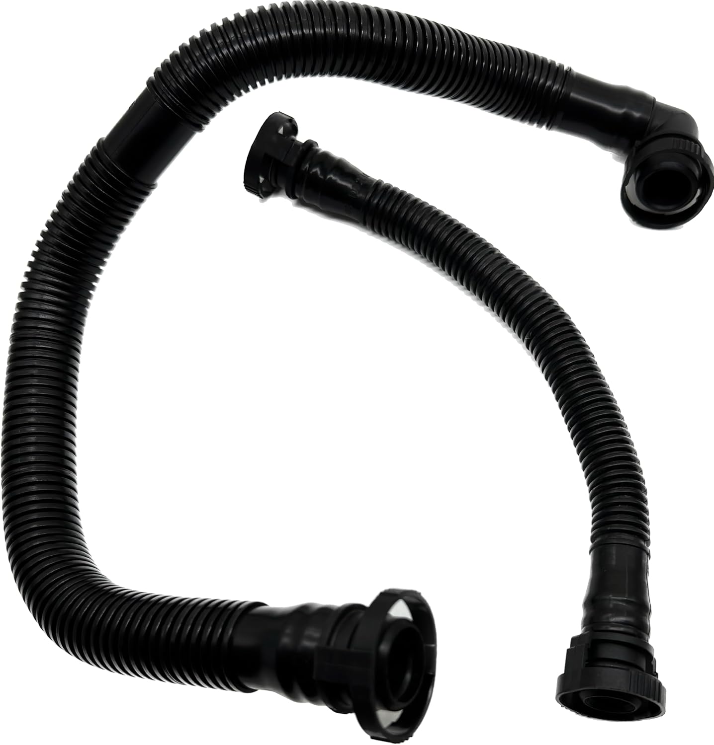 PCV Crankcase Vent Valve Breather Hose Gaskets Kit Replacement Fits For 2006-2015 VW Jetta Passat Audi A3 A4 A4 Quattro 2.0T FSI Black#06F129101 06F129101F 06F129101L