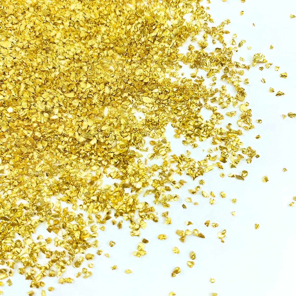 VINTAGER Gold Metallic Chips 50g Sprinkles Chunky Glitter for Nail Arts Craft Resin DIY Mobile Phone Case Vase Fillers Jewelry Making Home Decoration-image-43