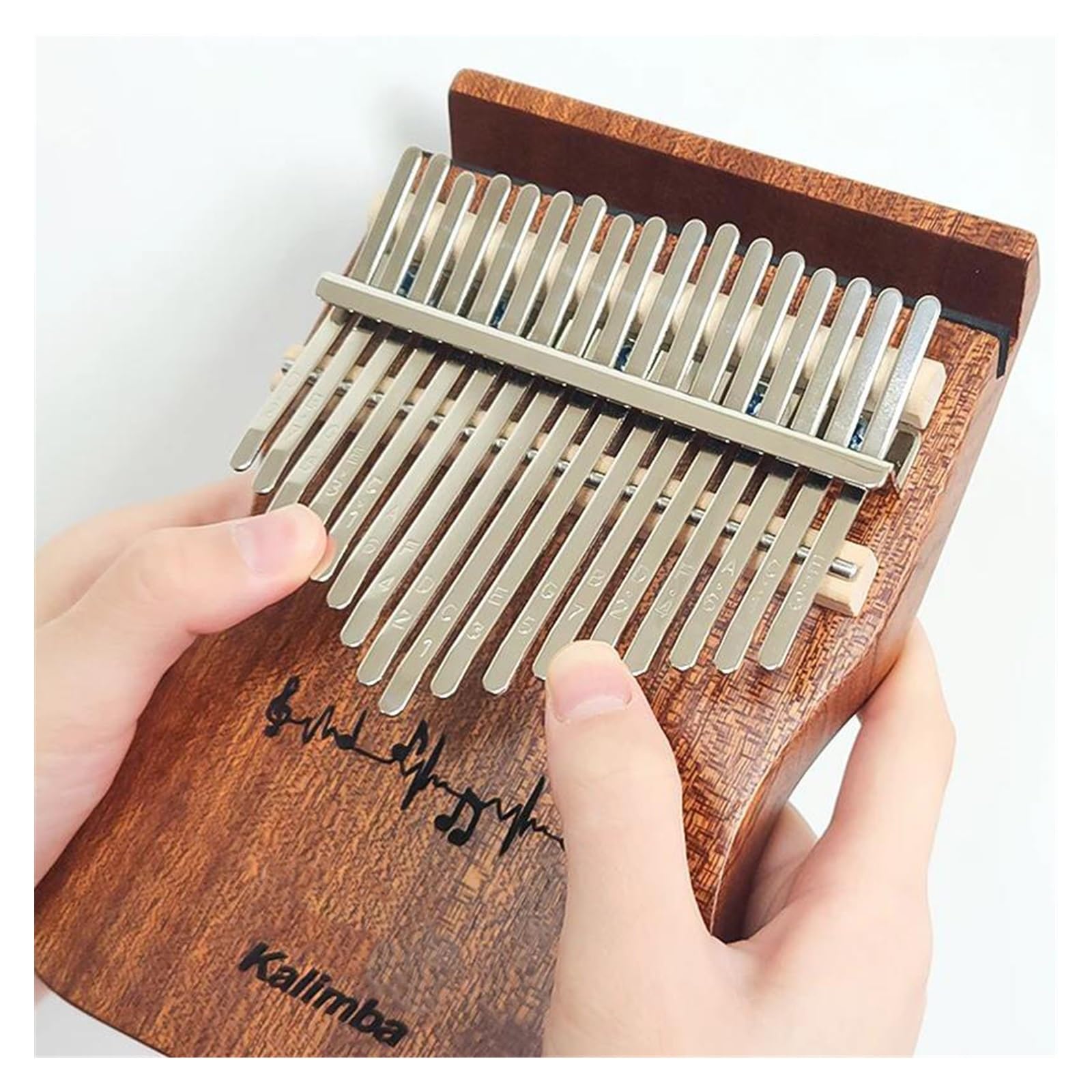 Una Kalimba Profesional De 17 Teclas Es Para Adultos Y Principiantes
