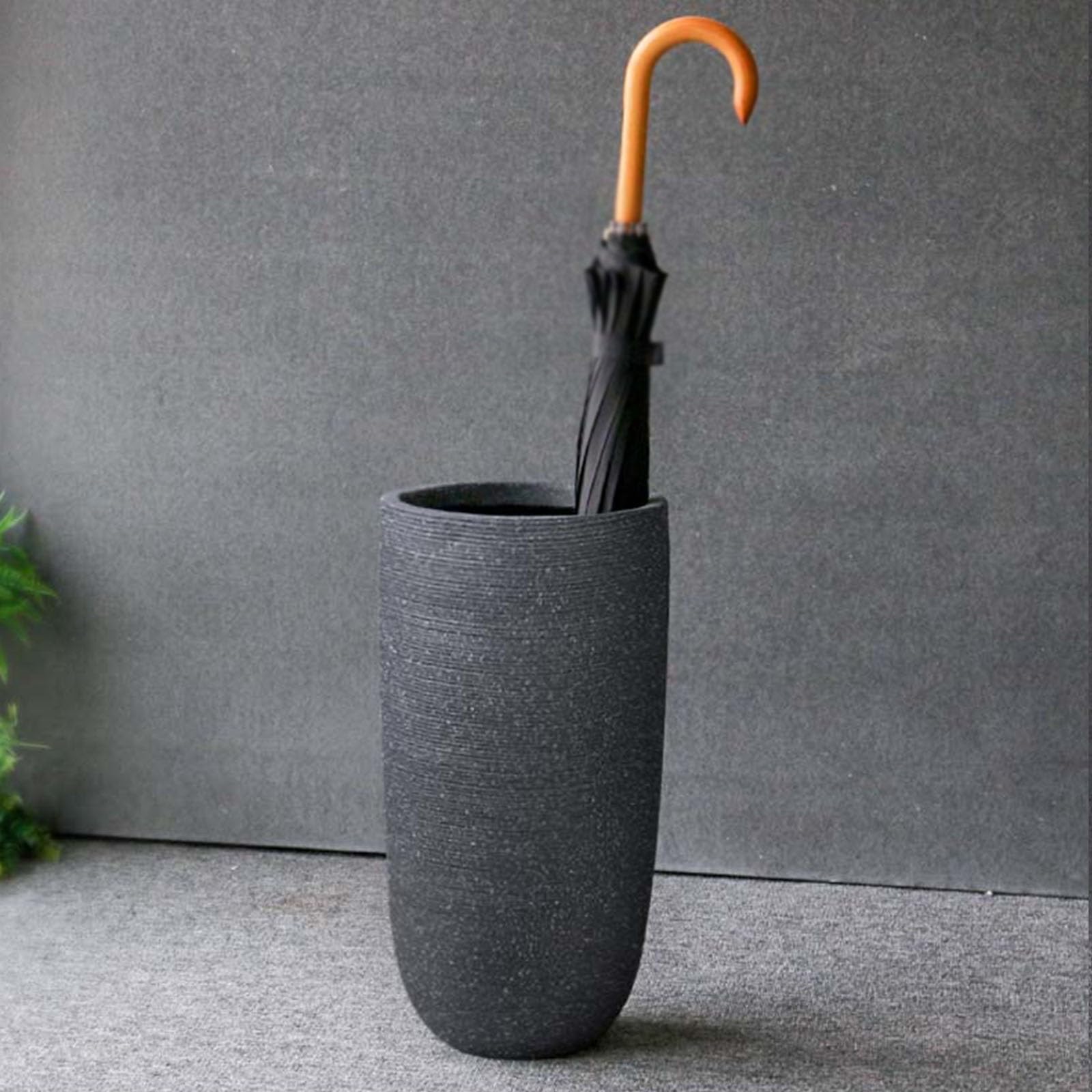Portaombrelli in Ceramica Portaombrelli da Ingresso Portaombrelli Fatto A Mano Portaombrelli A Secchiello Vaso da Pavimento Secchio Portaoggetti in Ceramica per Casa Ufficio Ingresso.