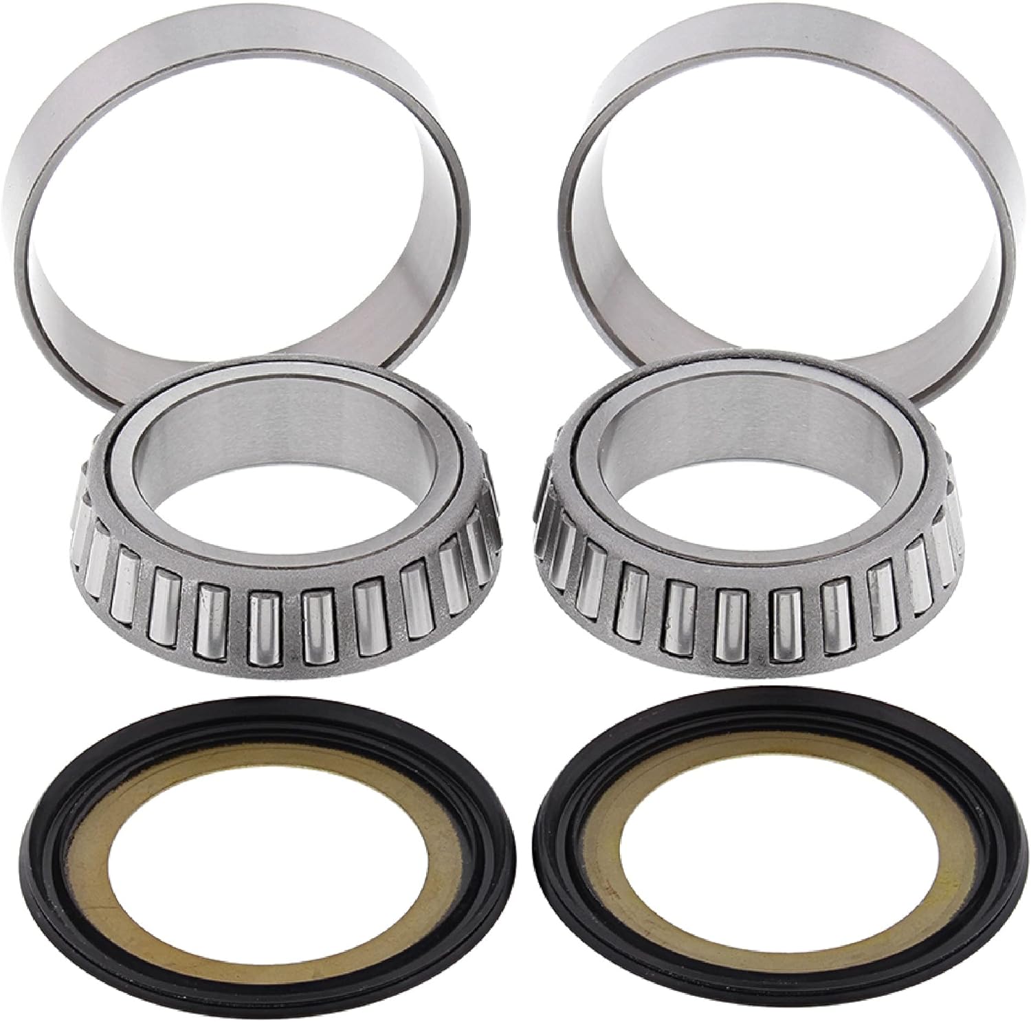 All Balls Racing 22-1031 Steering Stem Bearing Seal Kit Compatible with/Replacement for Kawasaki Suzuki