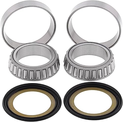 All Balls Racing 22-1031 - Kit de juntas de rodamiento de vástago de dirección compatible con/reemplazo para Kawasaki Suzuki