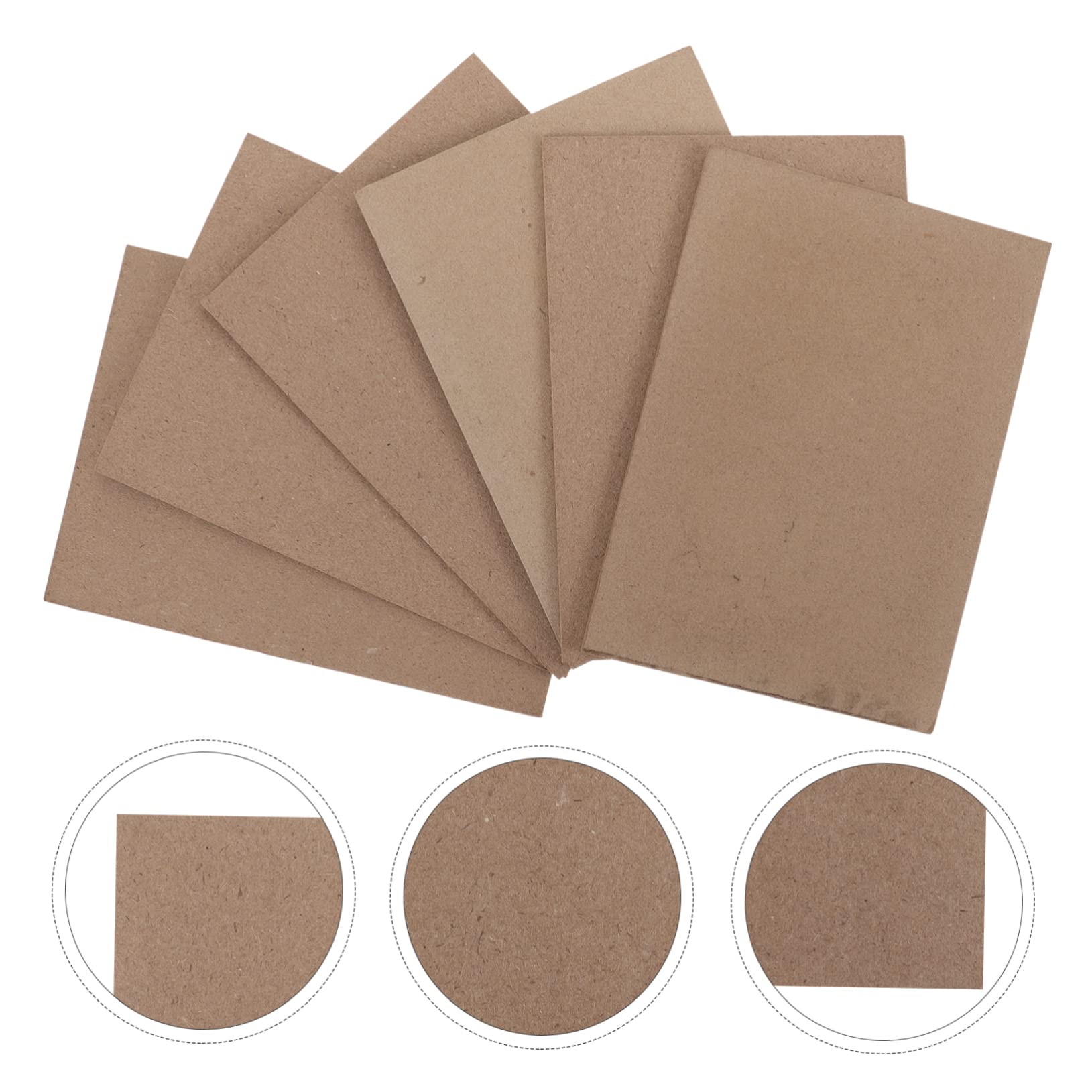 Holibanna 6Sheets Flower Pressing Plates Easy to Use Press Tools for Plants for Crafts and Outdoor Activities for Adults Suitable for Flower and Leaf Drying