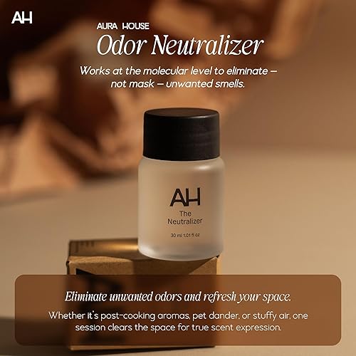 Miniatura 5 de Aura House Ultimate - Difusor inteligente Bluetooth de aire frío con aceites aromáticos, limpiador y neutralizador, sistema completo y sin esfuerzo